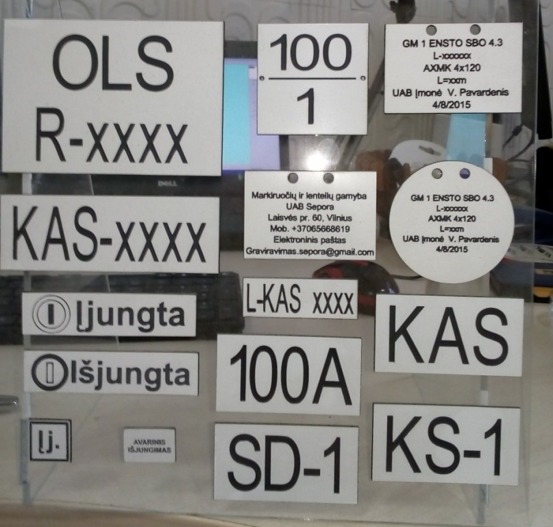 Nuo skydinių žymėjimo iki interjero detalių: viskas apie frezavimą ir lazerį